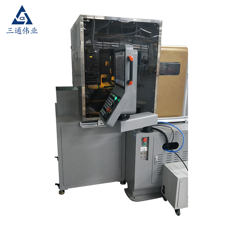 Square Hole Flat Coil Vertical Winding Machine