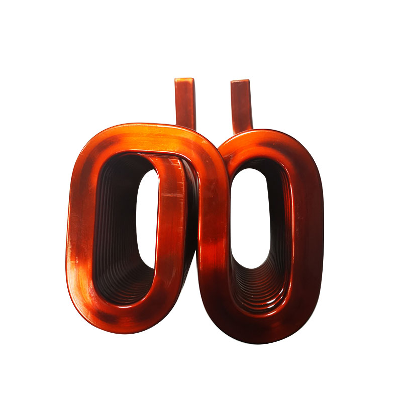 Square Hole Flat Coil Vertical Continuous Winding Machine
